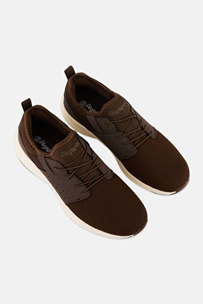 Algspar Men Slip On Training Shoes, Dark Brown