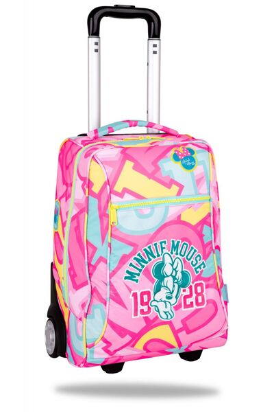 Patio Troller Minnie Mouse, maner telescopic, spate captusit, bretele ergonom...