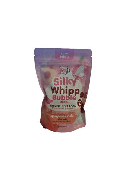 Joji صابون فقاعات سيلكي ويب مع الكولاجين والجلوتاثيون والخوخ