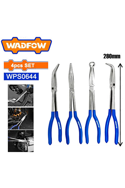 dorf Wadfow 4 lü Uzun Pense Seti 280mm Profesyonel