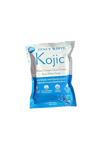 VENUT WHITE صابون كوجيك وايت كولاجين جلوتا دوبل هالة بيضاء