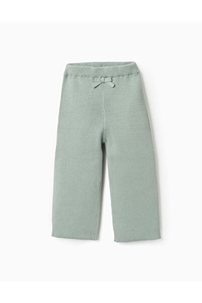 Ziddy Ribbed pants, for girl, green
