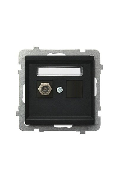 Other Mufă antenă tip F, neagră metalică, SONATA