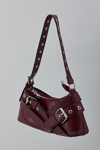 MARKALİSTE Cross Belt Bag Claret Red
