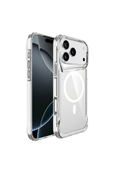 Store iPhone Uyumlu 17 Pro Kılıf -safe Şarj Özellikli T-Max M-safe Kapak