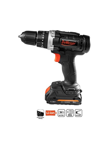 DEWESSER مثقاب لاسلكي (21 فولت) DS-115 A