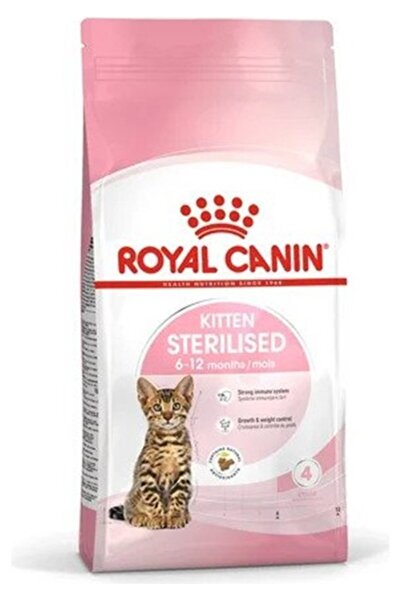 Royal Canin Kitten Sterilised Kısırlaştırılmış Yavru Kedi Maması 2 kg (V2)