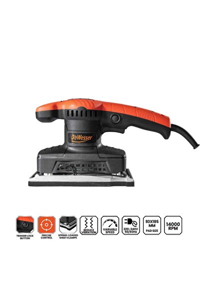 DEWESSER صنفرة صفائحية مدارية DS-9036 C