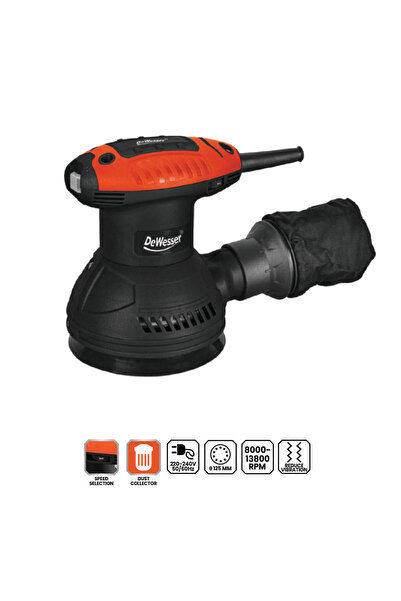 DEWESSER صنفرة مدارية عشوائية DS-9032 C