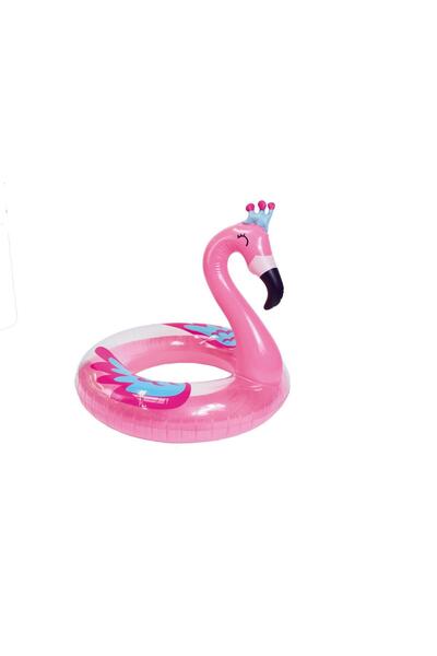 Swim Essentials عوامة سباحة على شكل طائر الفلامنجو الوردي 95 سم