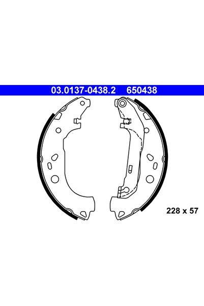 Ate Set Saboti Frana Ford Tourneo Connect/Transit Connect