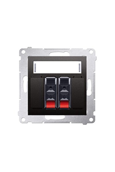 Other Mufă difuzor cu 2 căi pentru conectarea a 2 difuzoare Simon54 antracit