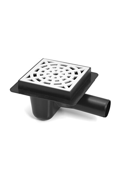 Other Sifon de podea cu ieșire laterală, alb, 50 mm, design rotund