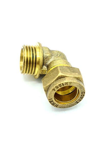 Other Brass Kolano Elbow 15x1/2" GZ Conex Compression