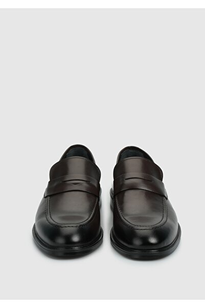 Provoq Καφέ Δερμάτινα Ανδρικά Παπούτσια