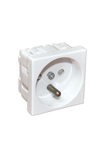 Other Priză electrică 45x45 albă 2PZ ALANTEC
