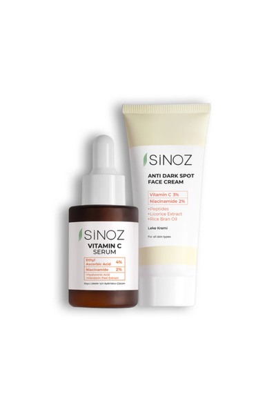 SİNOZ Dark Spot Set – Brighten and Even Skin Tone with Vitamin C