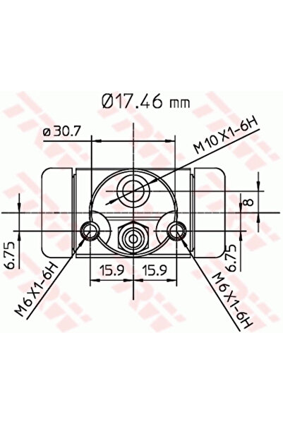TRW Cilindru Receptor Frana Mercedes-Benz A-Class