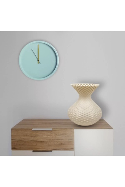 Tagwerk Decorative Vase Flechtwerk 250 mm 3D Print Beige