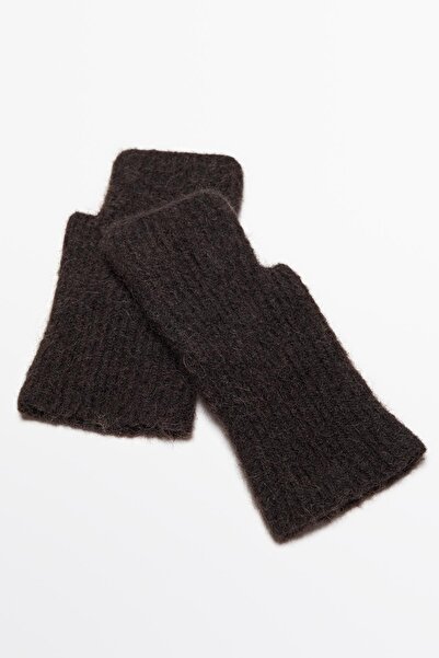 Massimo Dutti Alpaka karışımlı eldiven