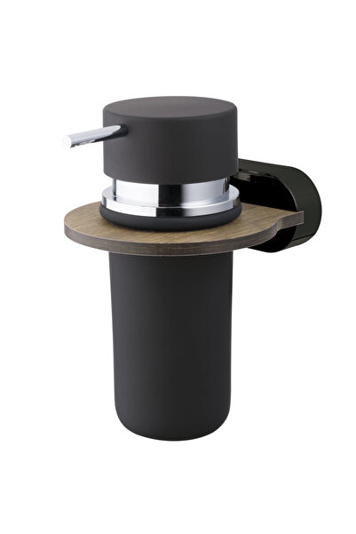 Other Dozator de săpun lichid Bergen, negru/lemn