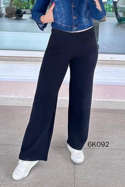İnce Topuk Casual Cut Soft Knitwear Trousers 6K092