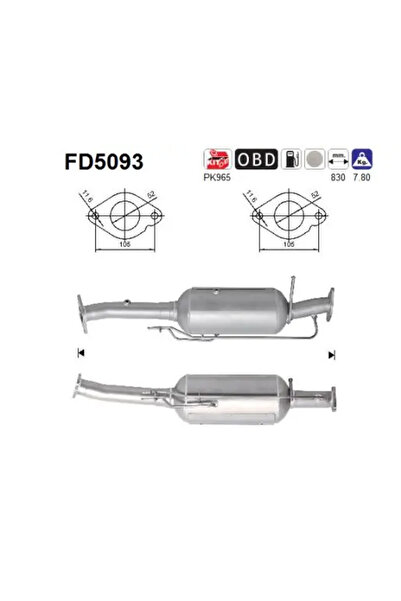 As Filtru Funingine/Particule Sist.De Esapament Ford Kuga 1