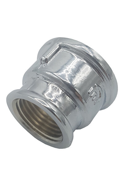 Other Manșon reducție din alamă cromată 1/2"x3/8" femelă/femelă