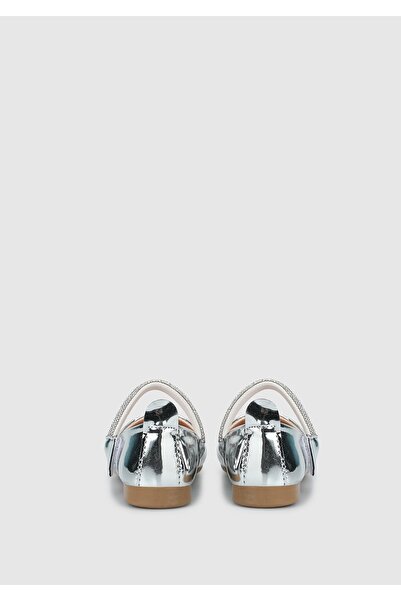 Kiddo Silver Girls' Shoes