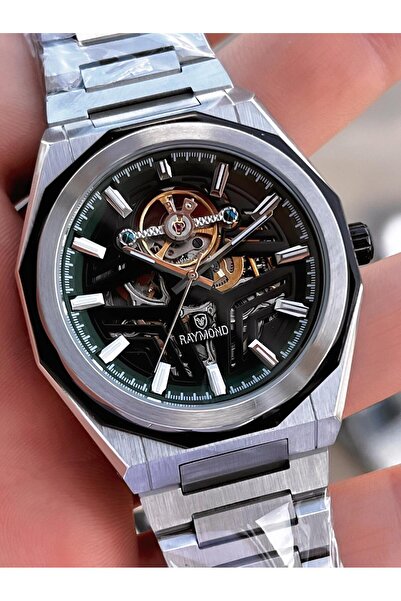 Raymond Steel Cord Automatic Mechanism 2 Years Warranty 5 Atm Men's Wristwatch+Bracelet Rmd.11