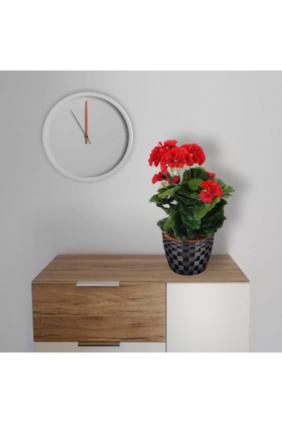 Tagwerk Ornamental Pot Flechtwerk 120 mm 3D Print Graphite