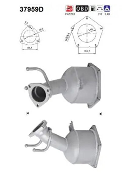 As Catalizator Seat Alhambra Vw Sharan 2005-2010