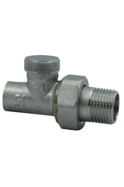 Other Straight return radiator valve for soldering 15 mm
