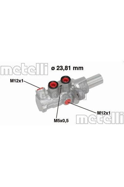 METELLI Pompa Centrala Frana Nissan Qashqai 1