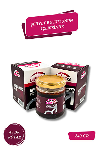 LİBİDOS yüksek ve bitkisel karışımlı macun 240 gr