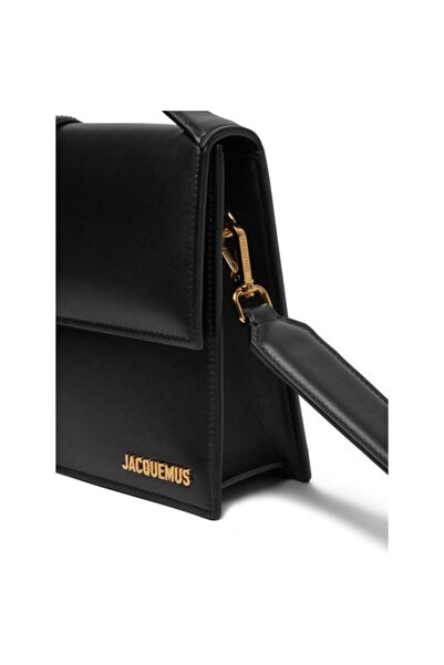 JACQUEMUS LE GRAND BAMBINO BLACK TOTE BAG