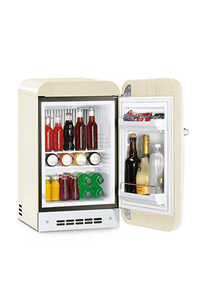 SMEG 50's Retro Style Freestanding Refrigerator, Right Handle, Cream Color