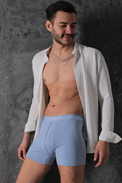 ZÜMRÜT YILDIZI Men's Premium Cotton Black Pack of 5 Stretchy Boxers