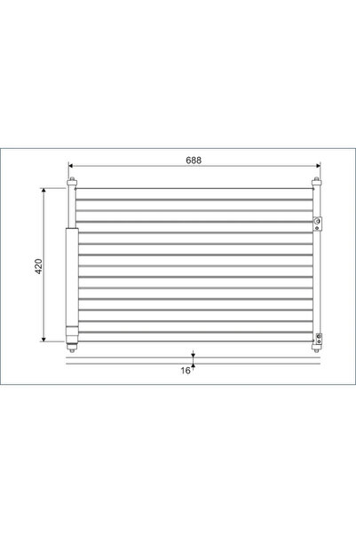 VALEO Condensator Climatizare Suzuki Grand Vitara 2