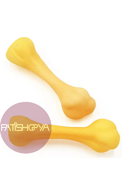 PATİSHOPYA Sesli Köpek Diş Kaşıma Oyuncağı Dayanıklı Ses Çıkaran Diş Temizleyici Kemik Oyuncak