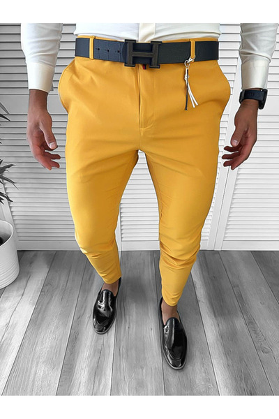 produs in Romania Huge Style Pantaloni Golden Fit
