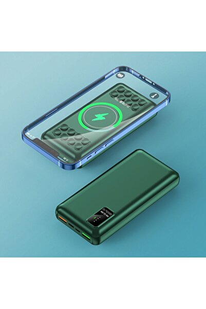 Generic 10000mAh Power Bank Case | 15W Mag Wireless, 20W PD Fast Charge, Dual USB Output