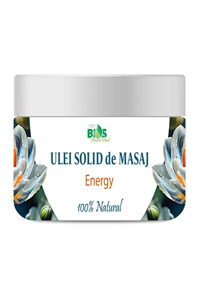 Bios Mineral Plant Ulei solid pentru masaj - ENERGY, 100% , 150 ml