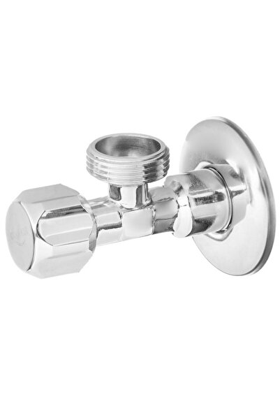 Other Supapă cu țeavă unghiulară cromată 1/2"x3/4"