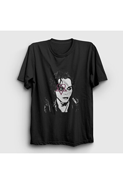 Presmono Unisex Siyah Poster Ville Valo Him T-Shirt 579488tt