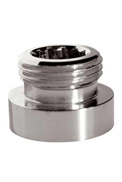 Other Chromed Brass Aerator Adapter F22 Female x 1/2" Male