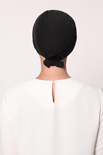 Levidor Black Seamless Bonnet