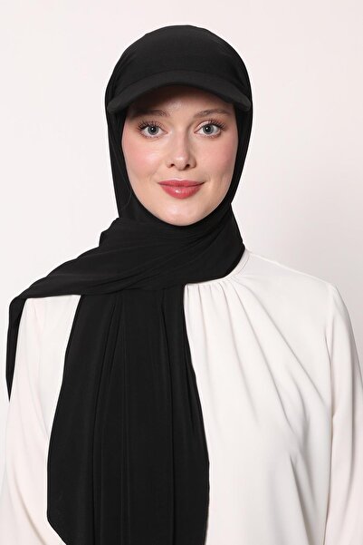 Levidor Black Practical Hat Scarf