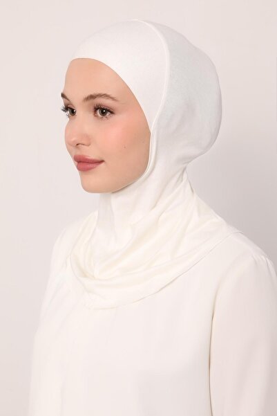 Levidor Ecru Hijabchi Neck Collar Bonnet