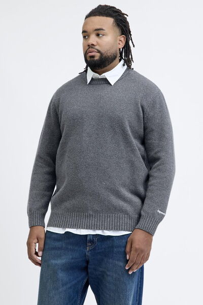 Jack & Jones Plus Size Crew Neck Sweater - Norrebro